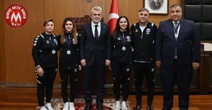 Görgel, Büyükşehir Kadın Goalball Takımını Ağırladı