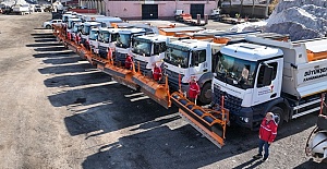 Büyükşehir Kışa Hazır 222 Araç ve 330 Personelle Sahada