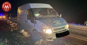 Hafif Ticari Aracın Çarptığı Yaya...