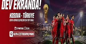 Milli Maç Dev Ekranlarda