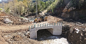 Andırın Kırsalında Yeni Köprü Yapıldı