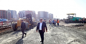Akpınar Doğukent Mahallesindeki Çalışmaları İnceledi