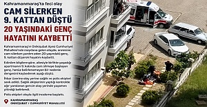 Cam Silerken Düştü Hayatını Kaybetti