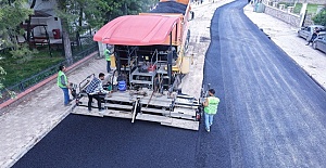 Elbistan Pınarbaşı Caddesi’nde Asfalt Serimine Başlandı