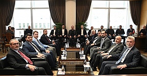 Görgel, AK Parti MKYK Üyesi Mahir Ünal’ı Makamında Ağırladı