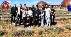 KSÜ Öğrencileri Lavanta Tesisi ve Üretim Alanlarını Gezdi