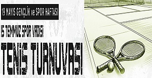 Tenis Turnuvasına Başvurular Başladı