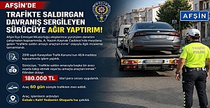 Trafikte Saldırgan Sürücüye 180 Bin TL Ceza