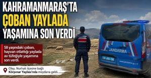 Çoban Körpınar Yaylasında Vefat...