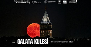 Galata Kulesi’nde UNESCO Edebiyat Şehri Kahramanmaraş’a Özel Gösteri