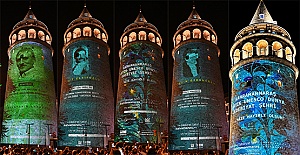 Kahramanmaraş’ın Edebiyat Işığı Galata Kulesi’ne Yansıdı