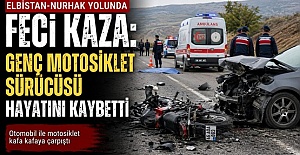 Motosiklet Otomobille Çarpıştı Sürücü Vefat Etti