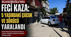 Trafik Kazasında Biri Çocuk 2 Kişi Yaralandı