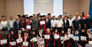 Uluslararası Öğrenciler Mezuniyet Töreninde Buluştu