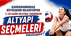 Kadın Voleybol Takımı Altyapı Seçmeleri İçin Başvurular Başladı